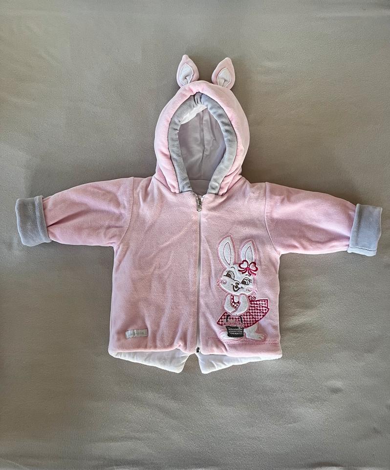 Baby Anzug La Bortini Nickijacke und Latzhose Gr. 62-68 in Bruchsal