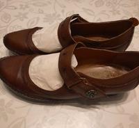 Jana Schuhe mit kleinen Absatz Damen  Braun  Leder Gr 39 Saarland - Saarlouis Vorschau