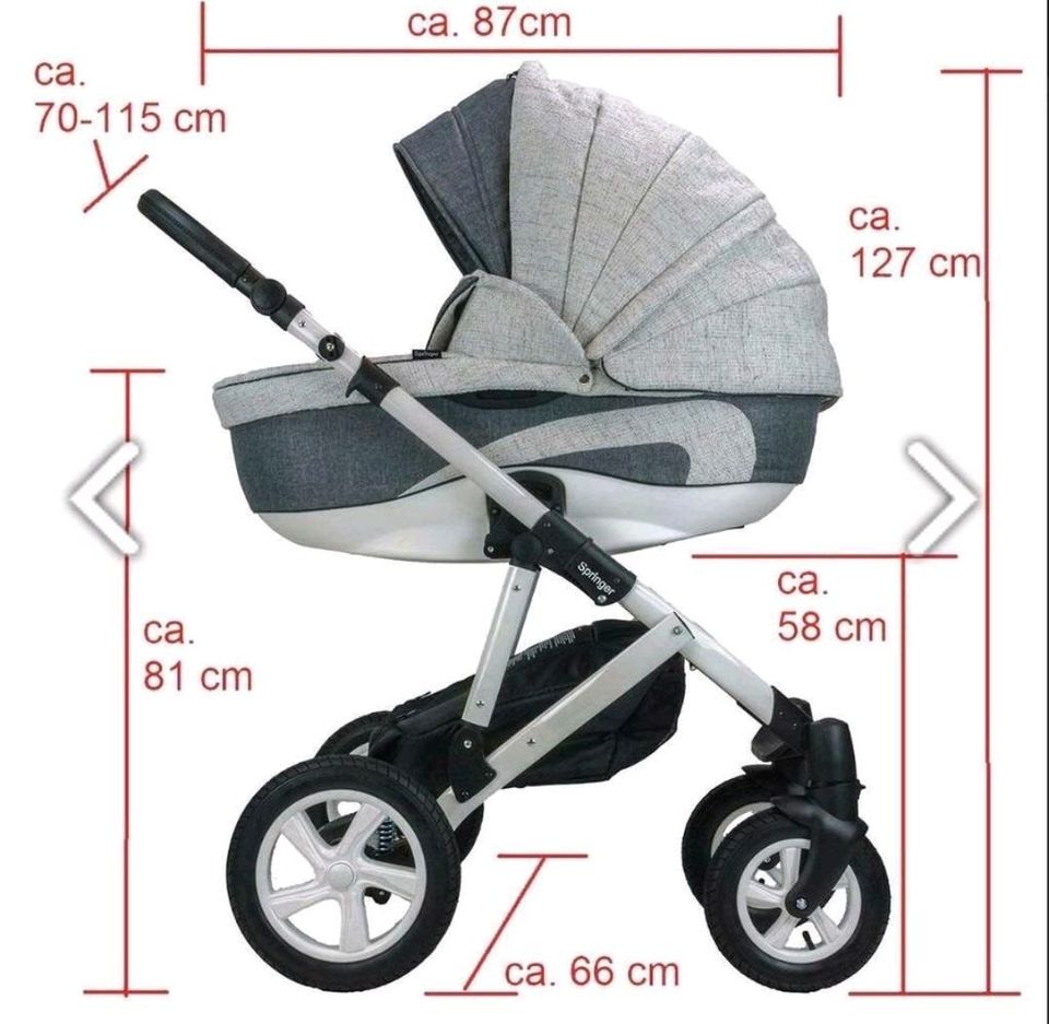 Kinderwagen 3in1 von Springer in Neulußheim