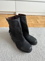 Airstep Stiefeletten aus Leder in schwarz, Größe 40, neu Schuhe Baden-Württemberg - Plankstadt Vorschau