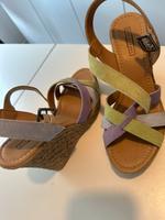 Fifth Avenue high Heels Keilabsatz Sandale Duisburg - Hamborn Vorschau