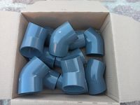 12x PVC-U Winkel 45° 2fach Klebemuffe 63mm Sachsen-Anhalt - Oppin Vorschau