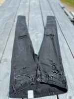 H&M Jeans SUPER SKINNY LOW WAIST W29 L32 schwarz destroyed Nordrhein-Westfalen - Hürtgenwald Vorschau