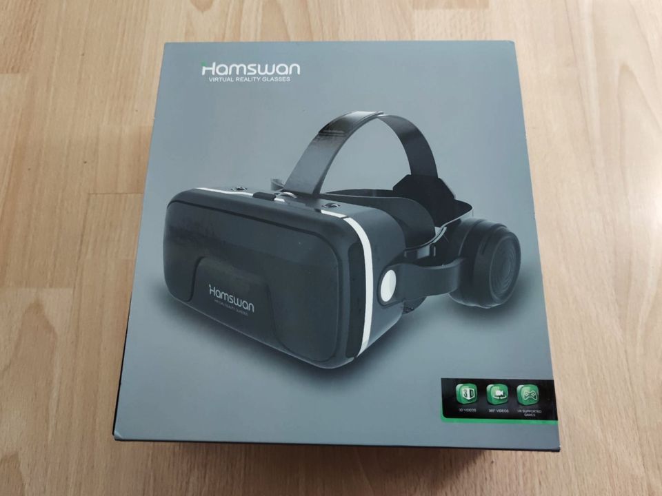 Hamswan VR Brille mit Kopfhörern *NEU* in Beverungen