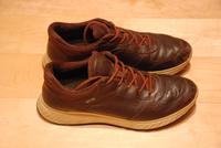 Ecco exostride W, Halb Schnür Schuhe Leder, Farbe figue, Gr. 40 Sachsen - Zwickau Vorschau