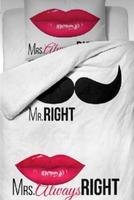 Mikrofaser Bettwäsche „Mr. & Mrs. Always Right“ (135x200) Neu Nordrhein-Westfalen - Bergkamen Vorschau