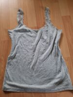 H&M Top Gr. M 40 grau Spitze Shirt Sommer Koblenz - Asterstein (am Rhein) Vorschau