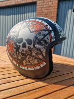 Premier Vintage Jethelm SK9 Skull9 Motorradhelm Nordrhein-Westfalen - Verl Vorschau