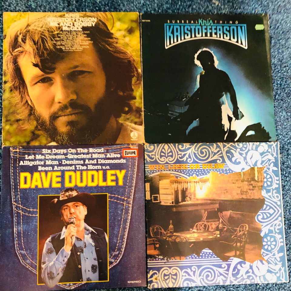 Riesiges Schallplatten Konvolut Sammlung Vinyl Country Rock Pop in Bremen