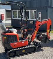 Minibagger 1.0 to, Kubota KX 008-5, zu vermieten, Bagger mieten Rheinland-Pfalz - Schiesheim Vorschau