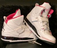 Jordan Brand Girls Flight High Gr.40 weiß pink Sneaker Nordrhein-Westfalen - Oberhausen Vorschau