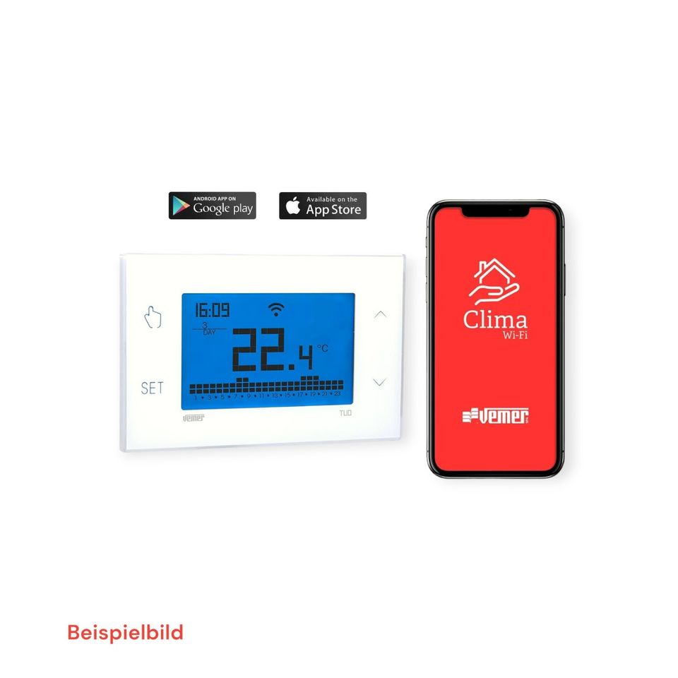 VEMER VE785700 TUO WiFi LITE Raum Display Heizung Thermostat A76 in Hamburg