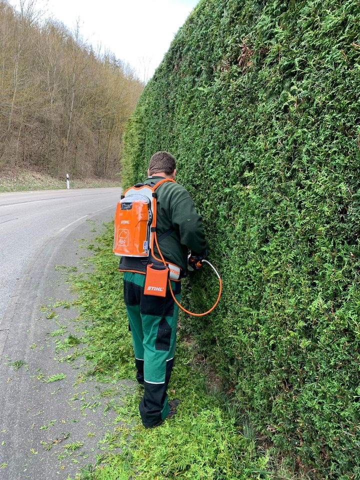 CKu Gartenpflege SCHNEIDEN PFLEGEN FÄLLEN FRÄSEN BAGGER und mehr in Oberkochen