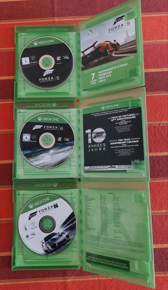 Forza Motorsport 5, 6, 7 X Box One , S , X und Series X Spiele in Hann. Münden