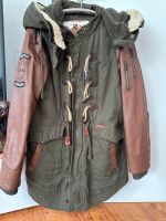 Khujo Jacke Damen Parka Olivgrün Khaki Braun Gr. XL Kurzmantel Berlin - Charlottenburg Vorschau