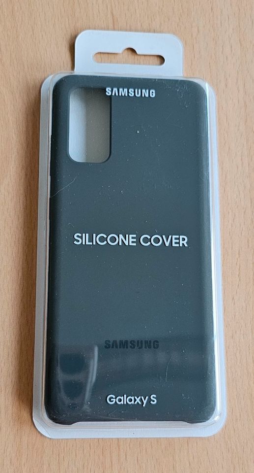 Samsung S20 (OVP) Silikon “Silicone Cover” Schwarz/Grau/Navy/Sky in Duisburg