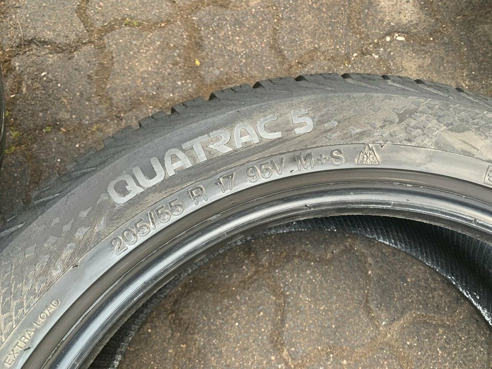 2stück 205/55R17 95V VREDESTEIN QUATRAC5 in Stockstadt a. Main