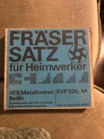 DDR Fräsersatz/ VEB Metallwaren Sachsen - Seifhennersdorf Vorschau