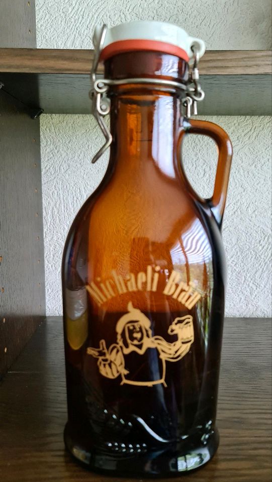 Flasche Michaeli Bräu in Karlsruhe