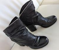 AS98 Airstep Stiefelette schwarz Glatt-u Lasercut Leder Gr.38(39) Leipzig - Grünau-Ost Vorschau