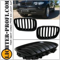 Kühlergrill schwarz Matt für BMW X5 E53 Facelift 2003-2007 LCI +M Hessen - Calden Vorschau