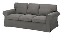 Sofa, Couch von IKEA, EKTORP 3er-Sofa, Hakebo dunkelgrau Sachsen-Anhalt - Magdeburg Vorschau