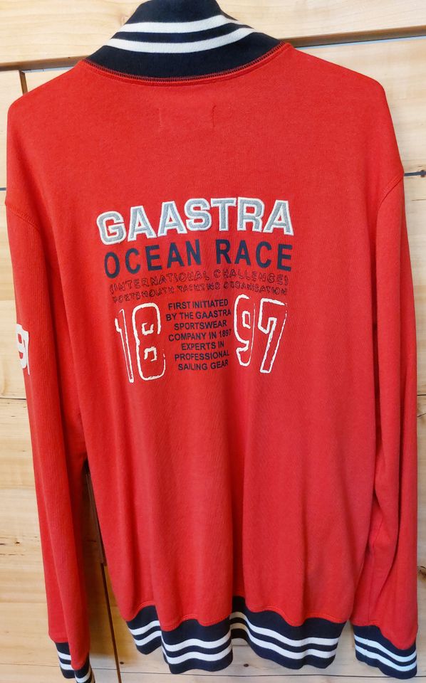 GAASTRA Sweat-Jacke Größe XXL in ROT "NEU" in Rettenbach