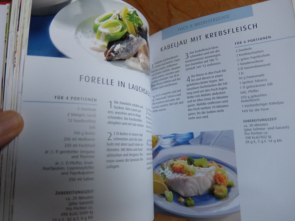 Kochbuch „Fettarm kochen“, NEU in Erfurt