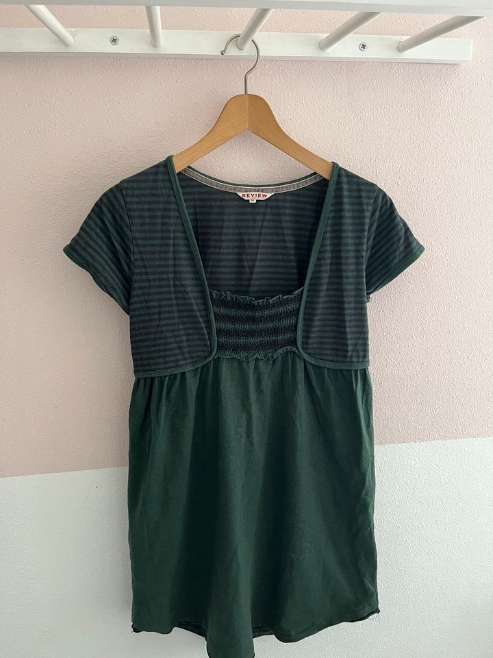 Review Kleid grün blau gestreift Größe M in Schifferstadt