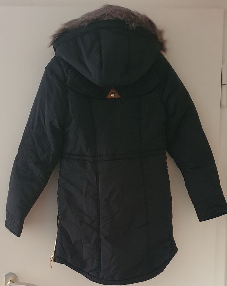 Mantel Vero Moda Kapuze schwarz Gr.XS NEU in Göttingen