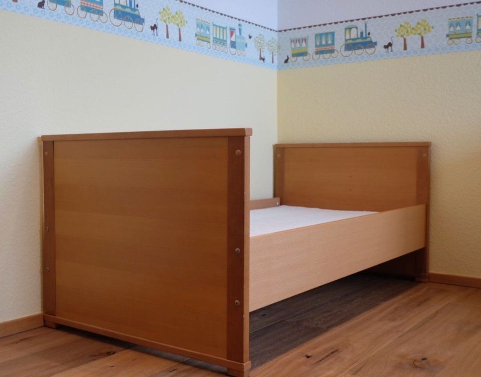 ⭐ PAIDI Varietta Baby-/Kinderzimmer Buche, inkl. Rost u. Matratze in Oberkirch