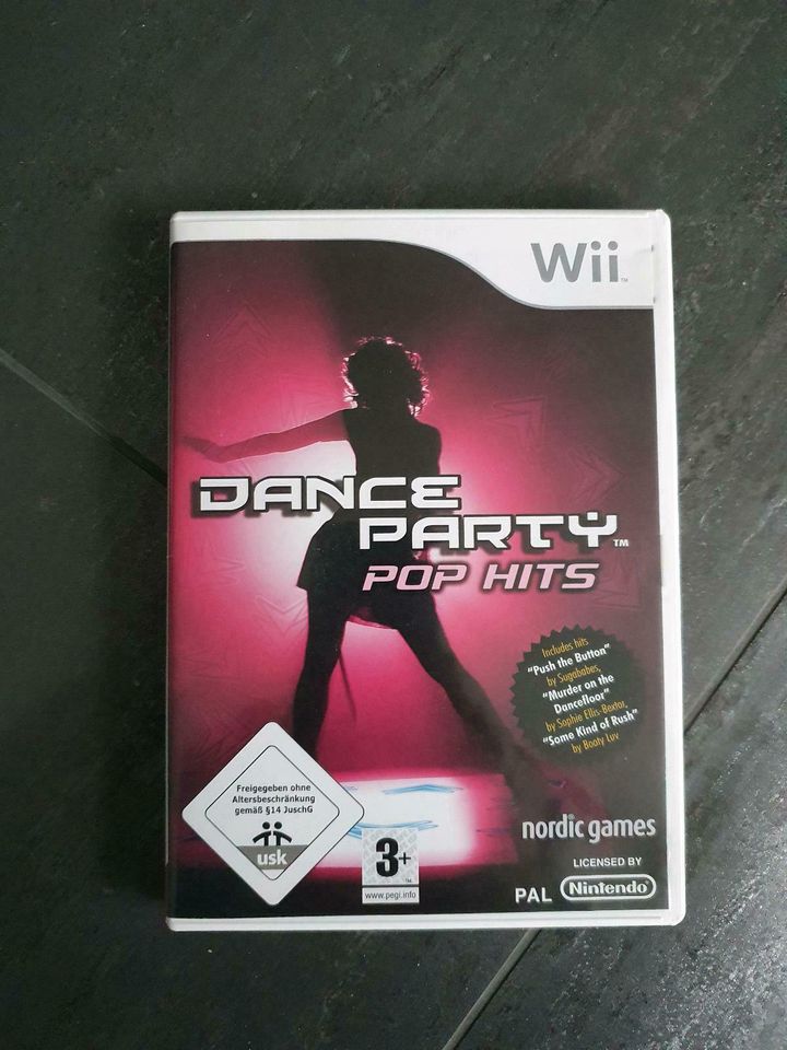 Wii Dance Party Spiel inkl.Matte in Grebenstein