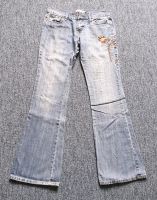 blaue Jeans von Authentic W (bzw. Gr.) 38 L 34 Hippie Nordrhein-Westfalen - Kaarst Vorschau