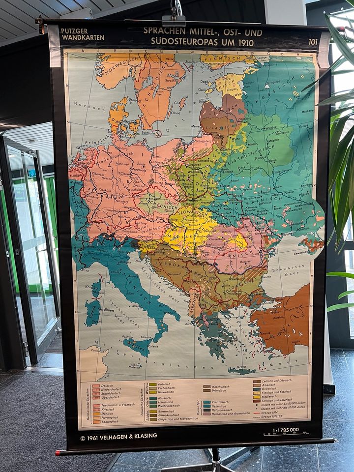 Wandkarten Landkarten Schulkarten Rollkarten Geschichte in Hof (Saale)