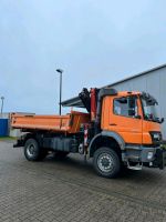 Mercedes Benz Axor 1833 Dreiseitenkipper Kran 125tkm Palfinger Niedersachsen - Breddenberg Vorschau