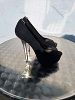 High Heels schwarz Gold Bayern - Sulzbach a. Main Vorschau