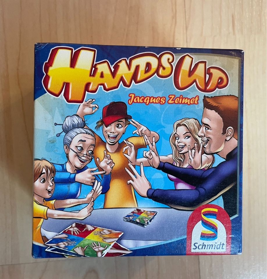 Hands up • Spiel • Kartenspiel • Schmudt • 6+ • 2-8 Spieler in Neu-Anspach