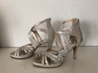 High Heels 9cm silber Glitzer Gr. 37 Rheinland-Pfalz - Mainz Vorschau