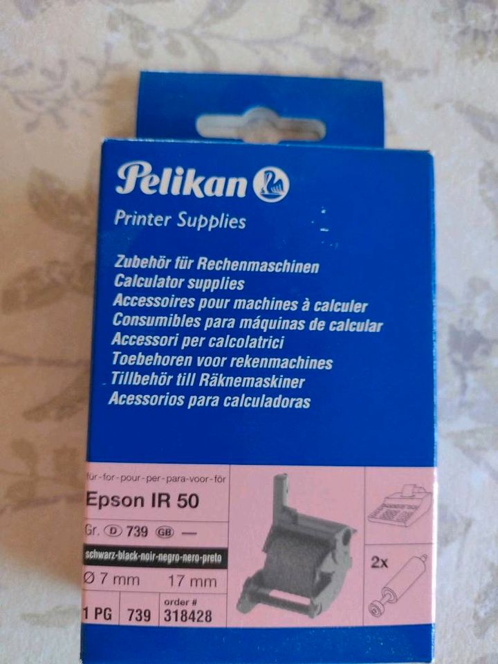 Farbband Pelikan Printer Supplies für Rechenmaschine in Massenbachhausen