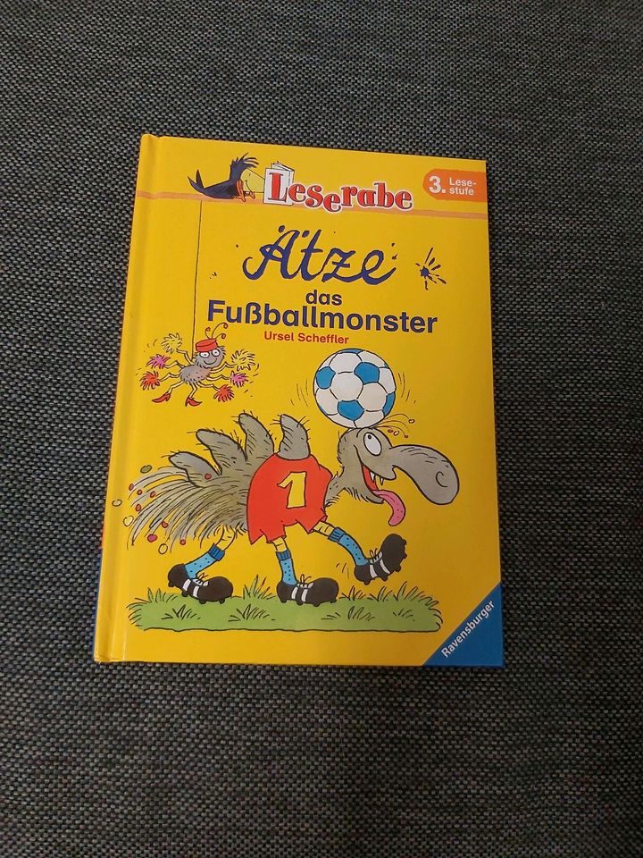 Leserabebuch 3. Lesestufe Ätze u. Das Fussballmonster in Aufhausen