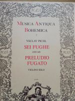 Musica Antiqua Bohemica Sei Fughe con un Preludio Fugato Violino Hessen - Eiterfeld Vorschau