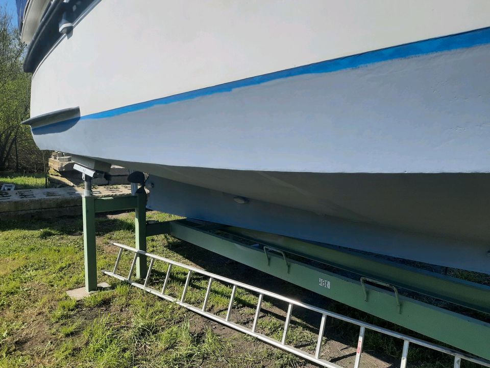 Motoryacht, Stahlboot, Boot, Kajütboot, Motorboot 28.000 € VB in Brandenburg an der Havel