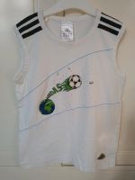 adidas ärmelloses Sport-/Shirt Tanktop m. Fussball Gr. 9-10/140 Mecklenburg-Vorpommern - Greifswald Vorschau