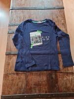 Tshirt Gr. 134 alive dunkelblau New York langarm longsleeve Nordrhein-Westfalen - Langenfeld Vorschau