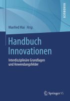 Handbuch Innovationen, Manfred Mai, neu Düsseldorf - Pempelfort Vorschau
