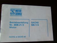 Herkules,Sachs,BETRIEBSANLEITUNG  506,Hercules,ORIGINAL Bochum - Bochum-Ost Vorschau