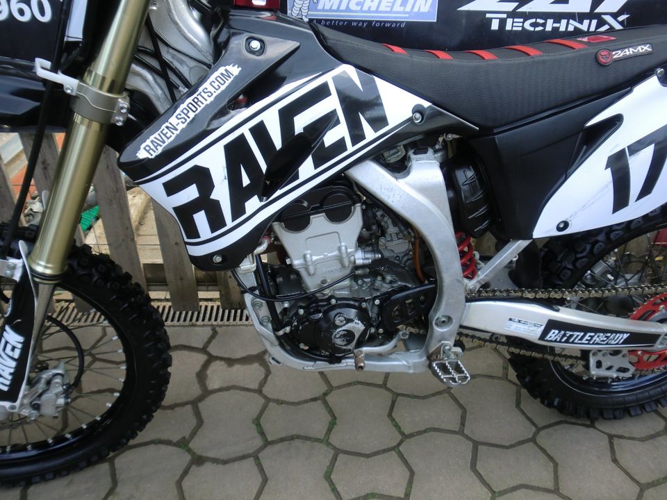 Yamaha YZF YZ -F 250 Modell 2008-Finanzierung-keine KXF RMZ CRF in Nordhausen