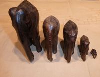 5 teilige Elefanten - Gruppe - Holz - Handarbeit Kreis Pinneberg - Quickborn Vorschau