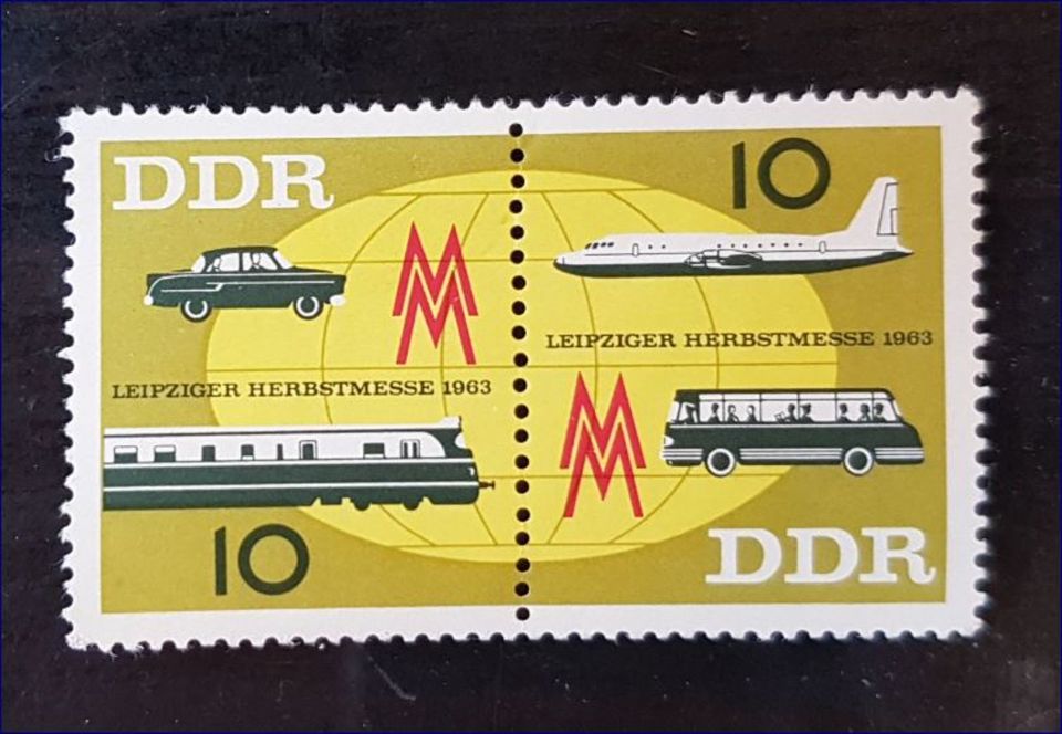 DDR MiNr. 976-977 Satz Leipziger Herbstmesse 1963, postfrisch in Pirna