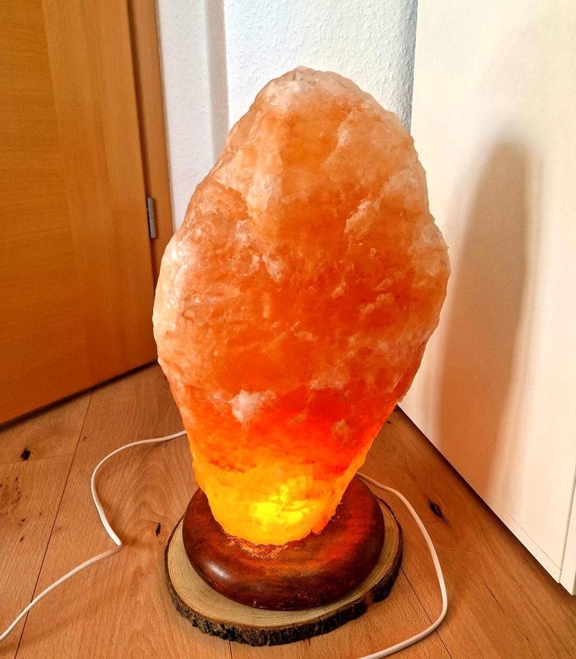 Salzkristall Leuchte Lampe 50 cm in Neustadt am Rübenberge